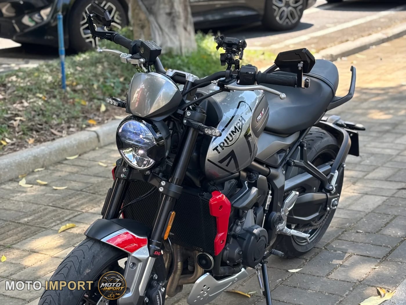 Triumph Trident 660 2022 - 3/4 avant droit