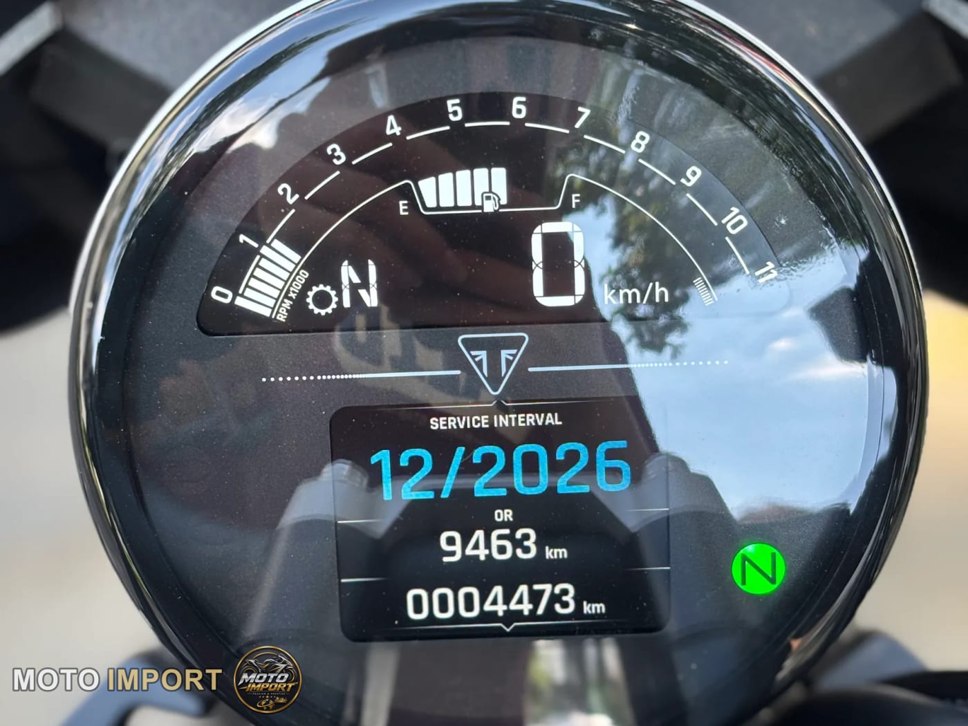 Triumph Trident 660 2022 - Compteur
