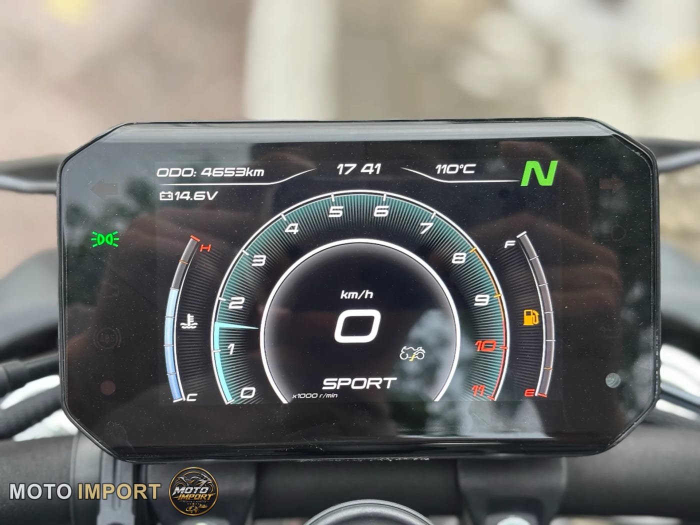 CFMoto 800NK 2026 - Compteur