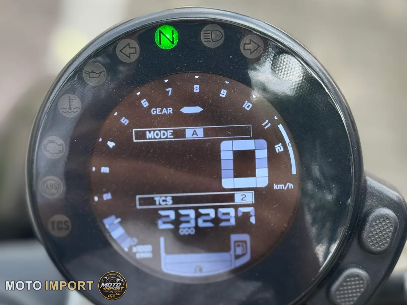 Yamaha XSR900 2022 - Compteur