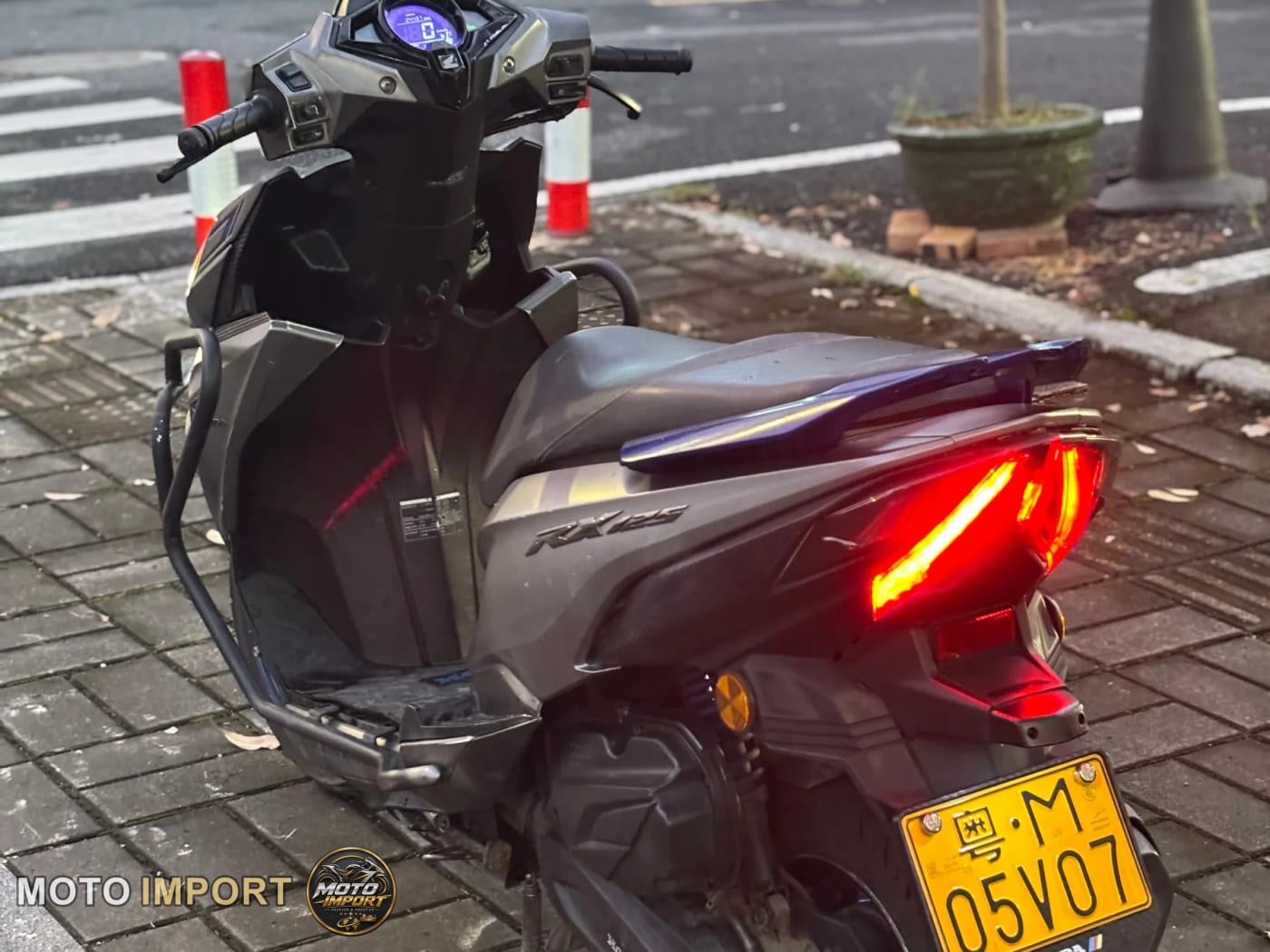 Honda RX125 2022 - 3/4 arrière gauche