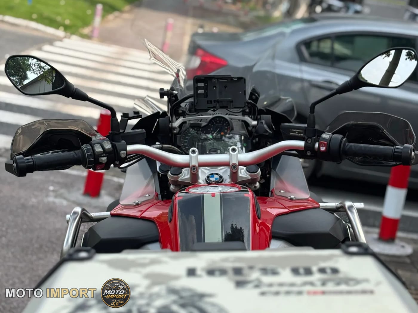 BMW R 1200 GS Adventure 2018 - Selle et commandes