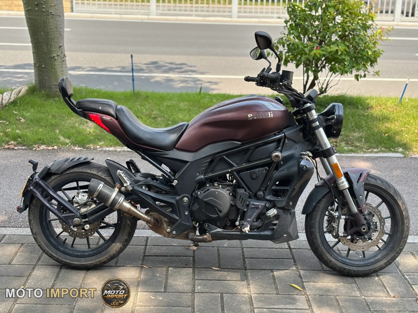 Benelli 502C 2019 - Profil droit