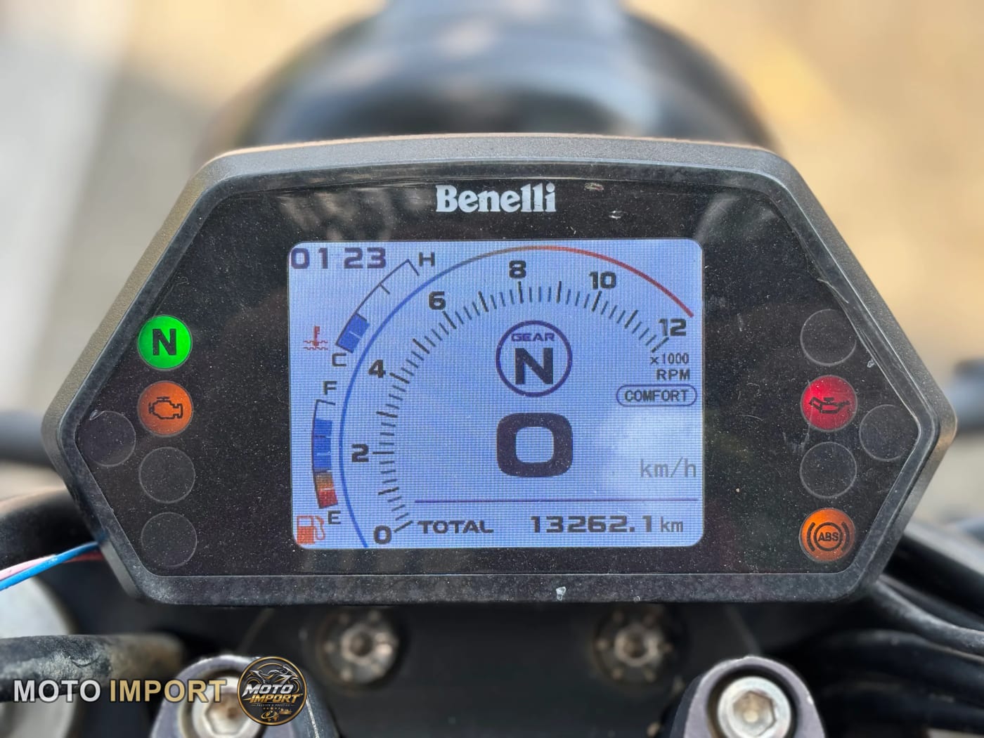 Benelli 502C 2019 - Compteur