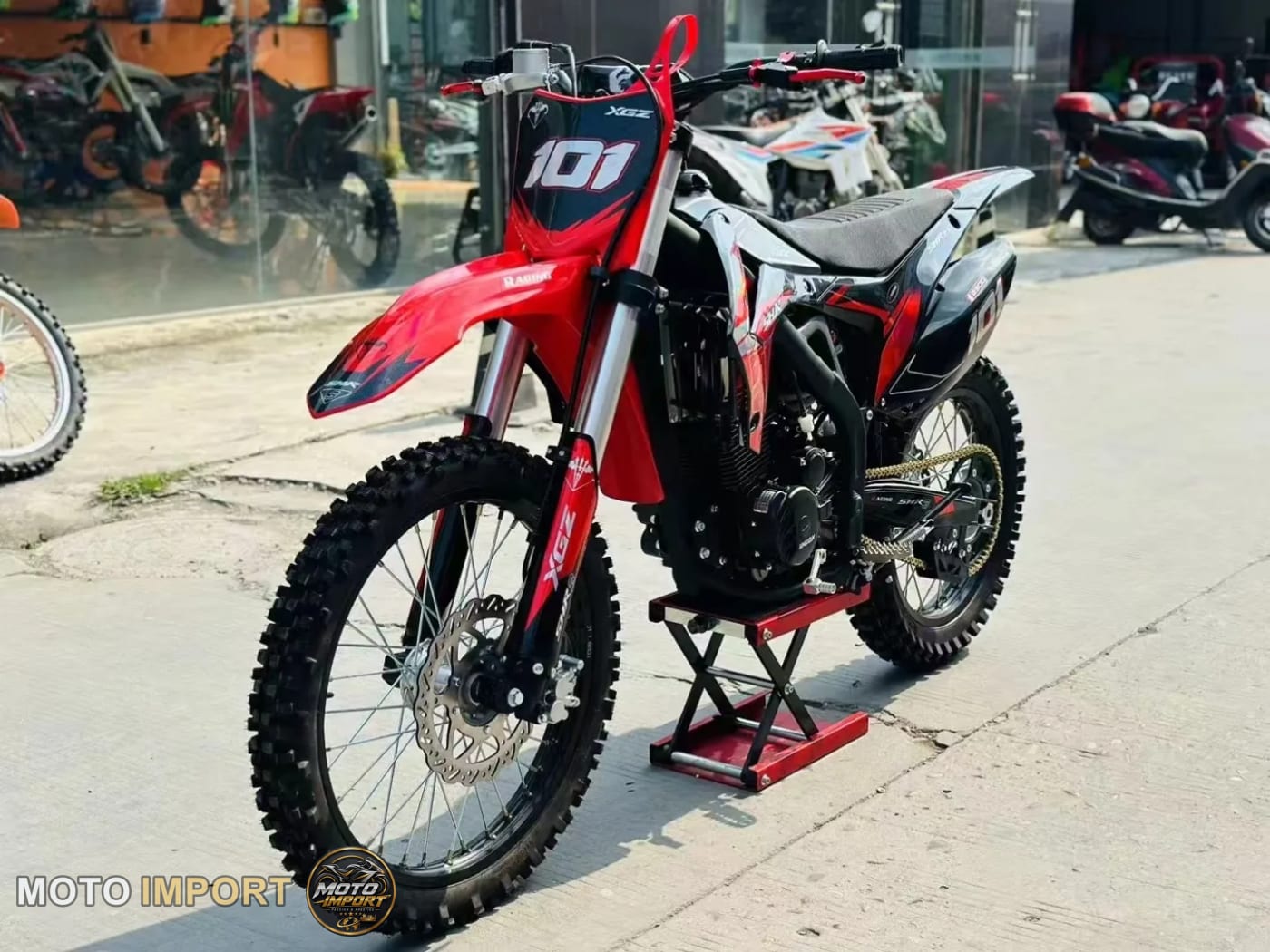 XGZ SHR-3 2026 - 3/4 arrière gauche