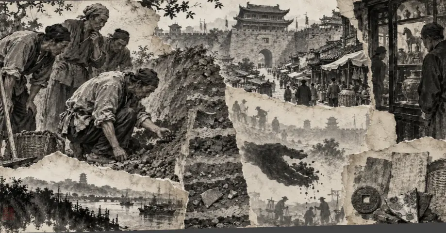 Illustration of Tufuzi and old Changsha