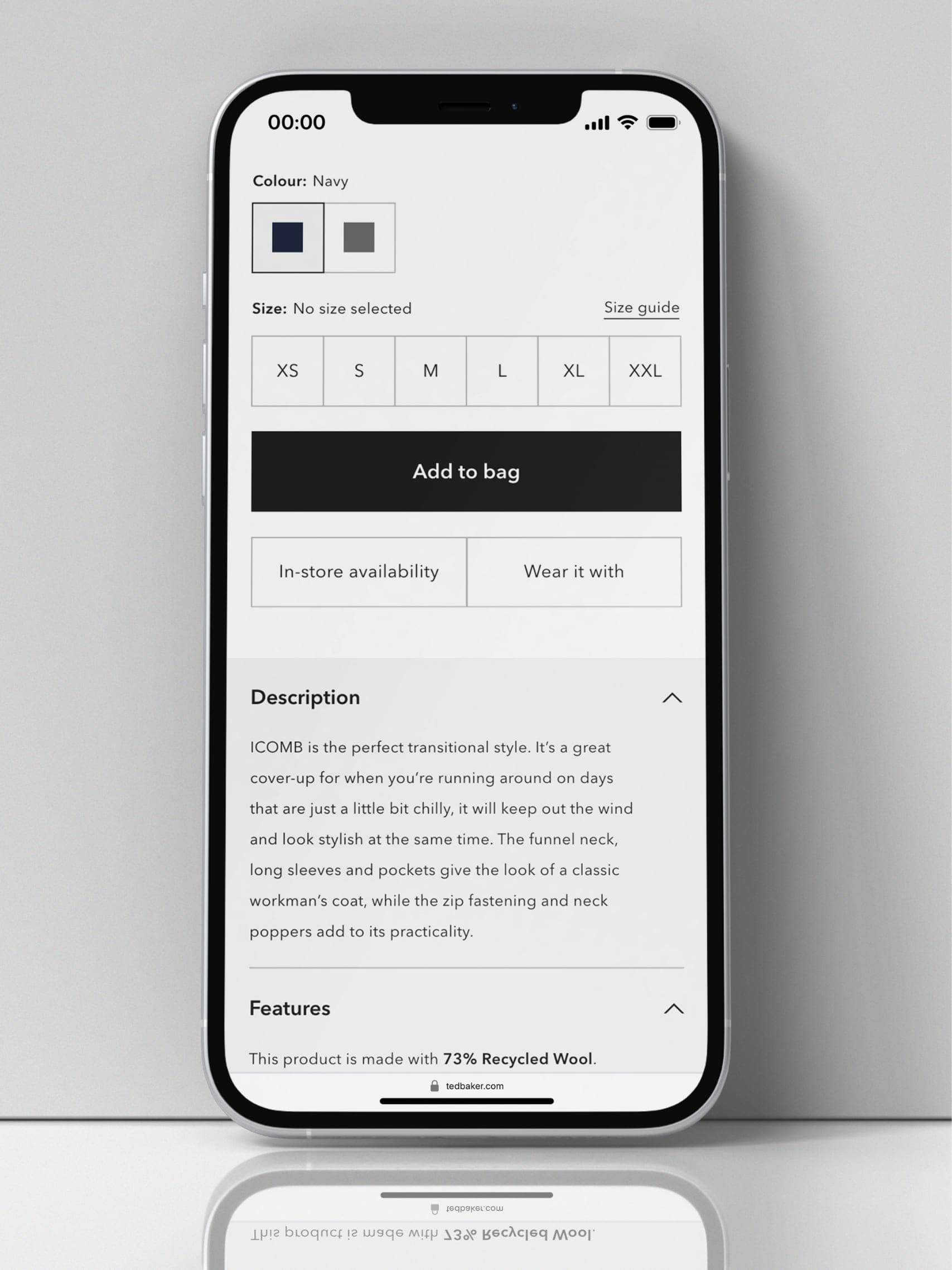 Consumer insights PDP options - mobile