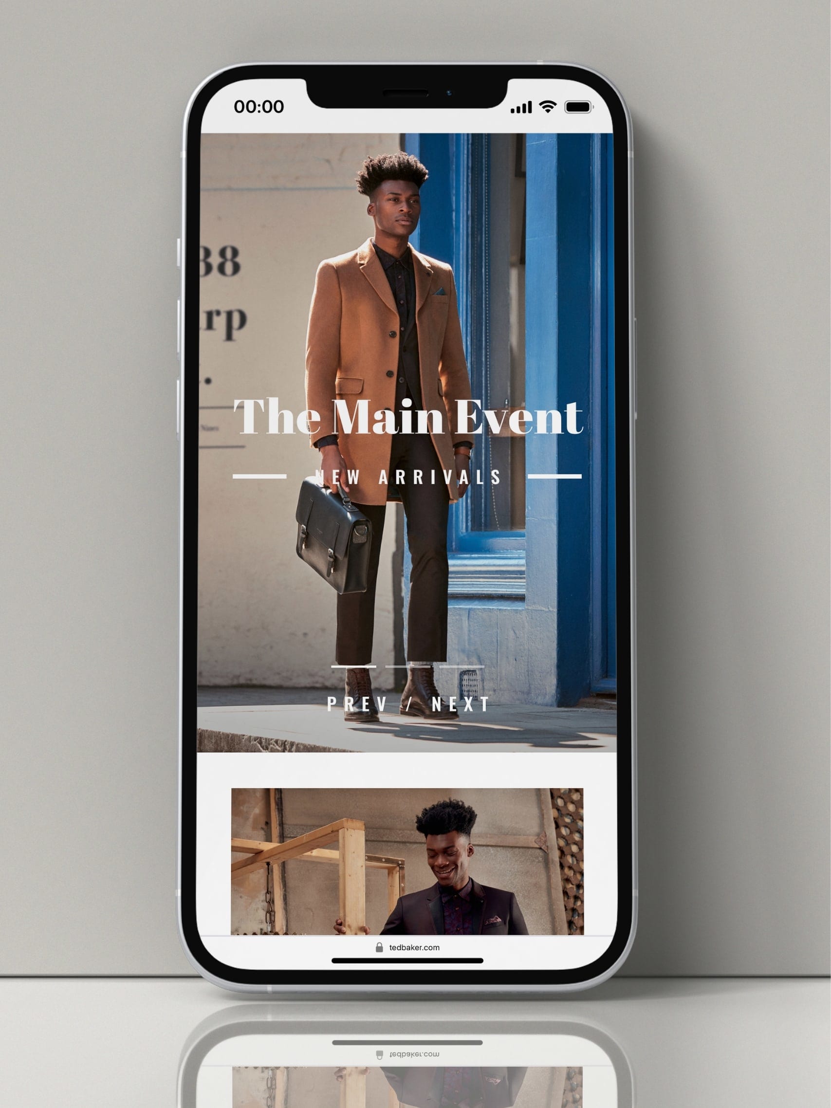 Autumn Winter 2017 landing pages - mobile