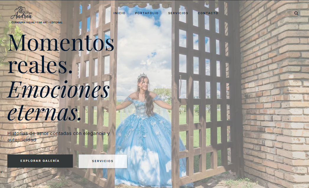 Proyecto ANDREA HOYOS FOTOGRAFÍA