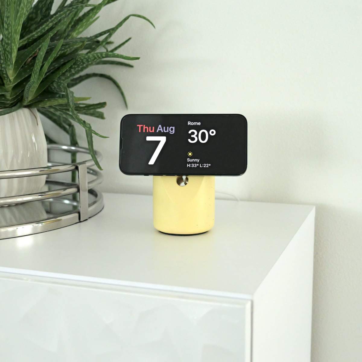Heritage Concrete Stand for MagSafe Wireless Charger-UnityCave.com