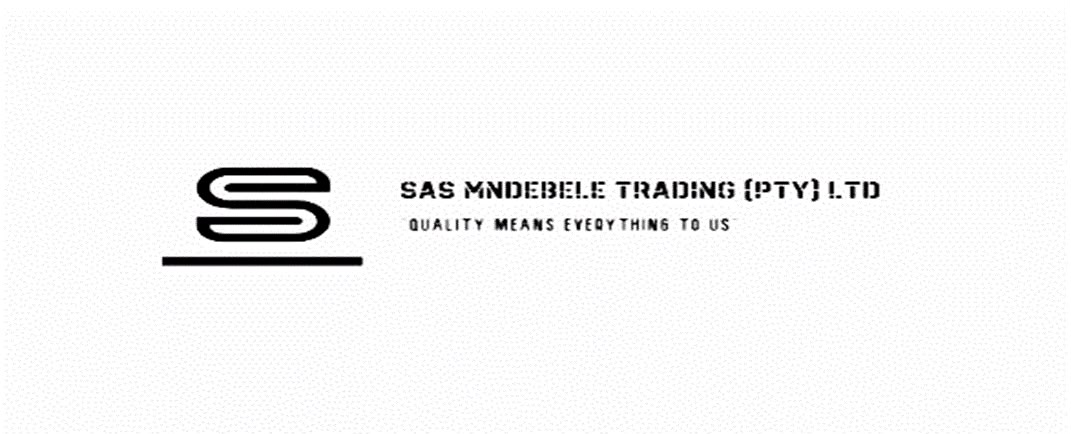 Legacy logo of SAS Mndebele Trading (Pty) Ltd, a South African mining, construction, civil engineering, and general trading company.