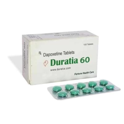 Duratia 60mg (Dapoxetine) pills