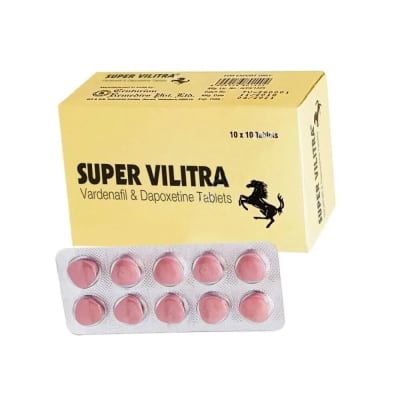 Super Vilitra (Vardenafil + Dapoxetine) pills
