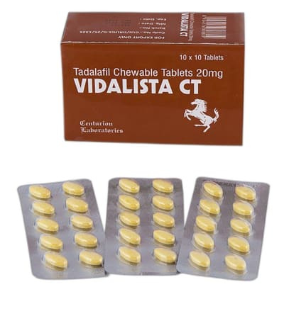 Vidalista CT Chewable (Tadalafil) pills