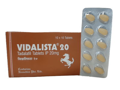 Vidalista 20mg (Tadalafil) pills