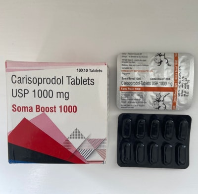 Carisoprodol 1000mg pills