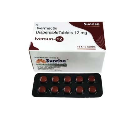 Iversun 12mg (Ivermectin) pills