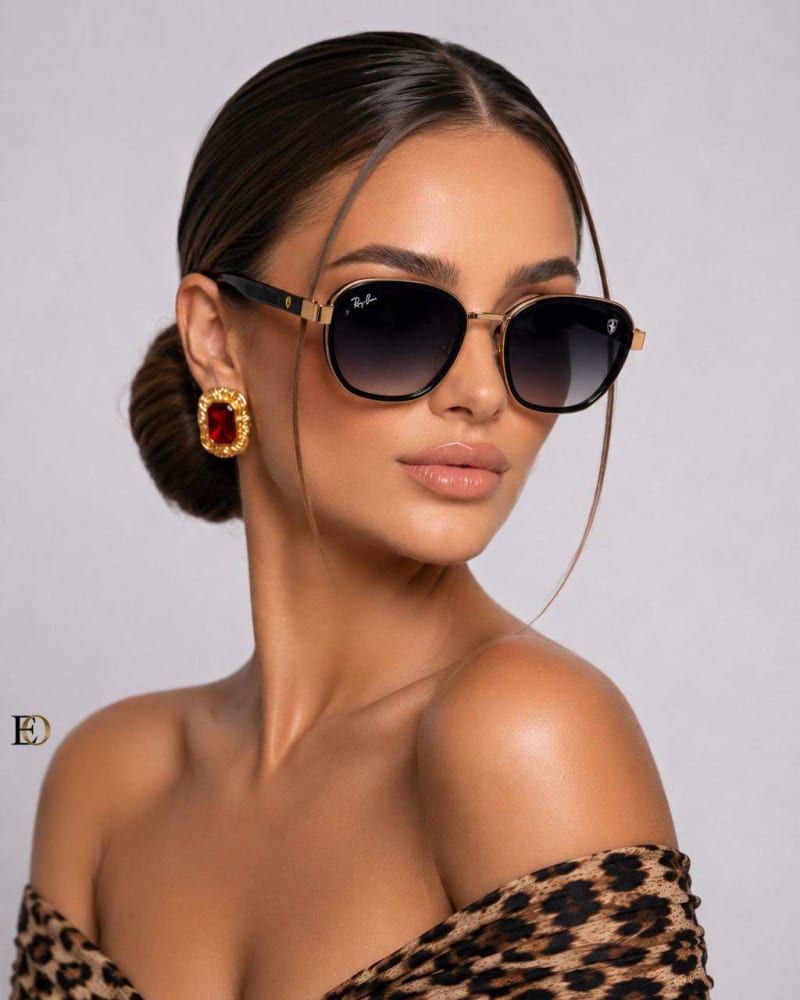 Ray-Ban x Scuderia Ferrari Koleksiyonu Güneş Gözlüğü  - 1