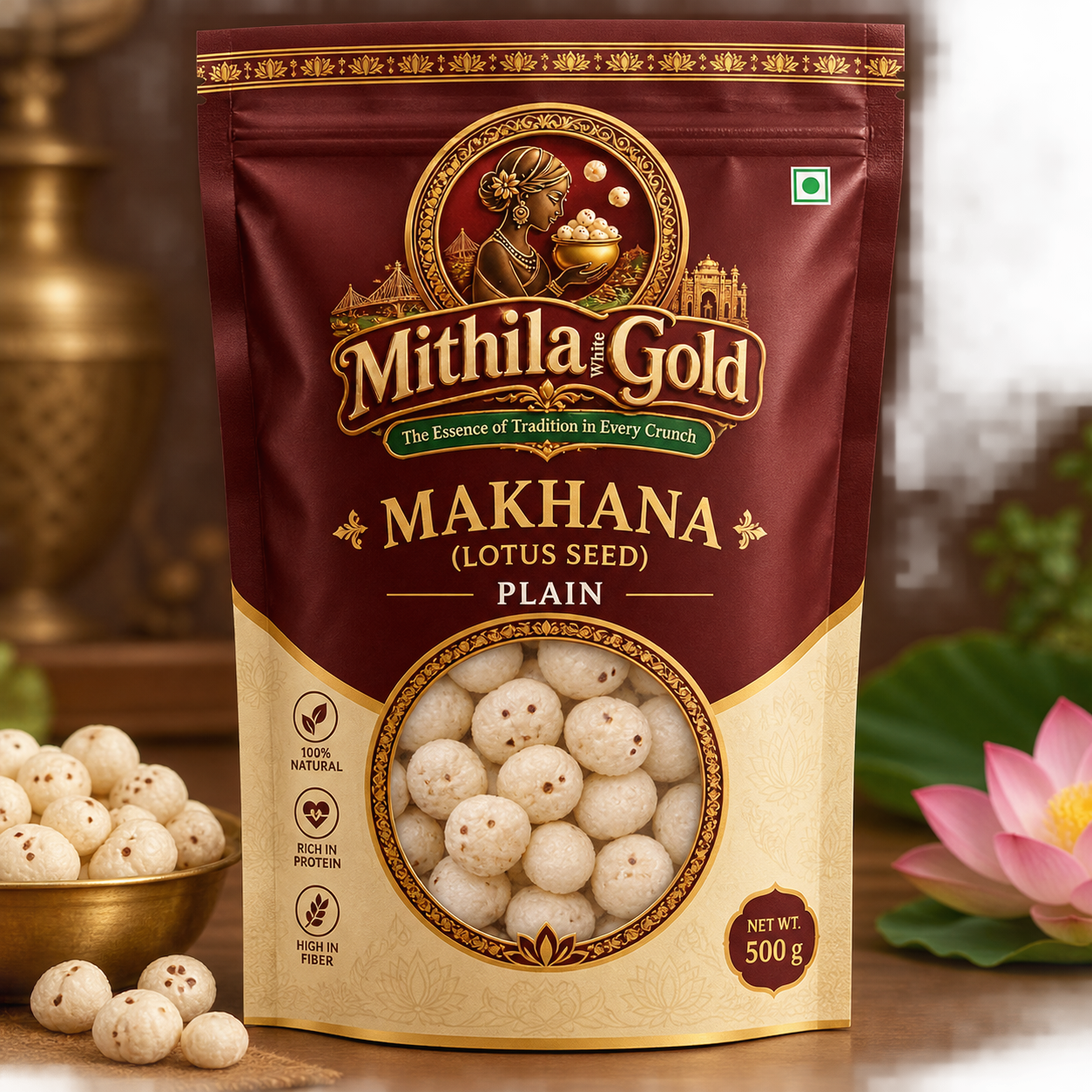 Classic Organic Phool Makhana - 250g