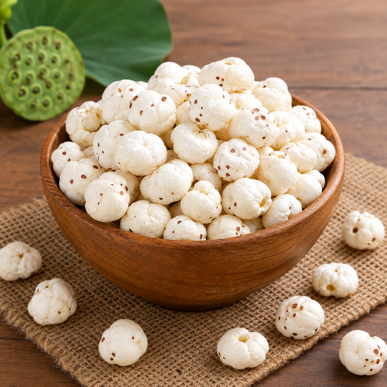4-Soota Raw Bulk Makhana - Per KG