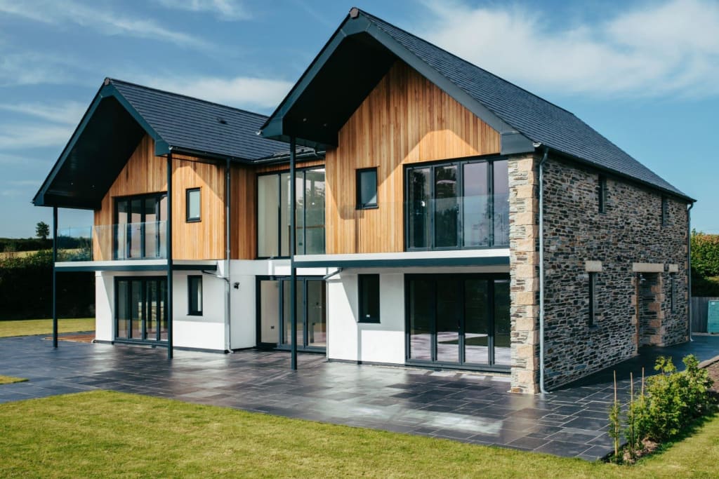 Stormproof Casement Windows modern build