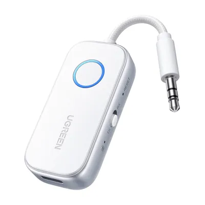 UGREEN 3.5mm Bluetooth 5.4 Audio Receiver/Transmitter - White