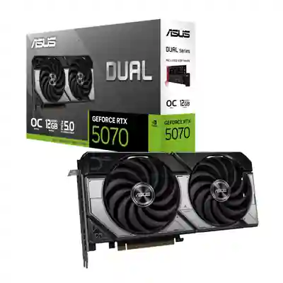 ASUS Dual GeForce RTX 5070 12GB GDDR7 OC Edition Graphics Card