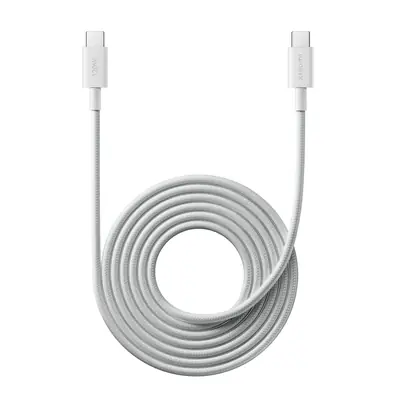 Xiaomi USB4 6A USB Type-C To USB Type-C Braided Cable 2m- (120W, 480 Mbps)
