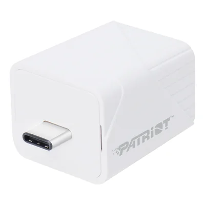 Patriot iLuxe Cube 512GB Type-C Smart Backup Solution - White