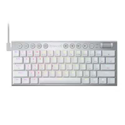 Redragon K632 HORUS Mini 60% RGB Wired Gaming Keyboard β White