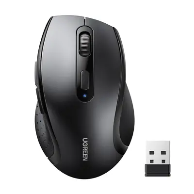 UGREEN M511 Ergonomic 2.4GHz Wireless Mouse - Black