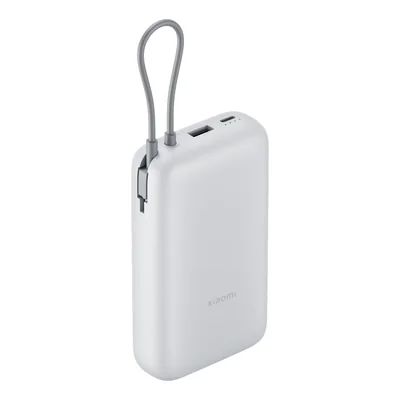 Xiaomi Power Bank 20000mAh (Integrated Cable) - Light Grey