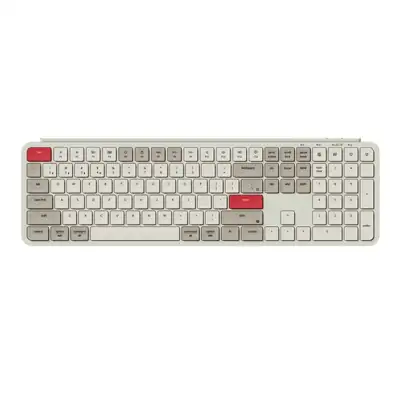 Keychron B6 Pro Ultra-Slim 100% Wireless Keyboard β Retro Red