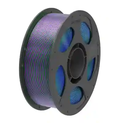 Anycubic PLA Silk Tri-colour Filament 1kg β Blue/Green/Purple