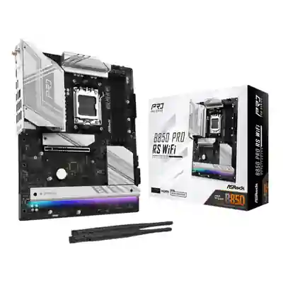 ASRock B850 Pro RS Wi-Fi ATX Motherboard (AMD AM5, DDR5, PCIe 5.0)