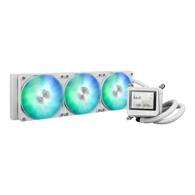 Asus MAX Gaming LC 360 ARGB LCD All-in-one CPU Liquid Cooler - White
