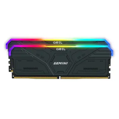 GeIL Gemini RGB 32GB DDR5 6000MHz Desktop Gaming Memory Kit (2 x 16GB) โ Grey