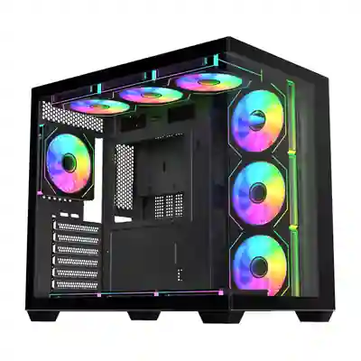 FSP M341 ARGB ATX Mid Tower Gaming Chassis - Black