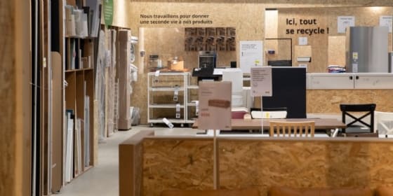 Ikea met en avant son service de seconde vie des meubles