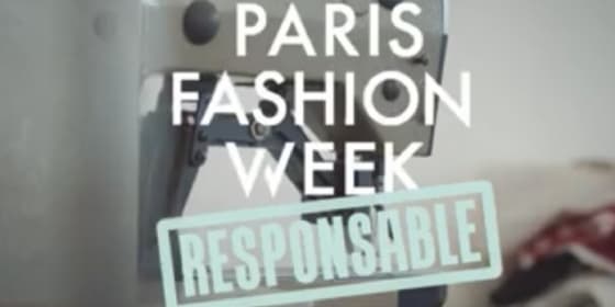 Une Fashion Week pour une mode responsable