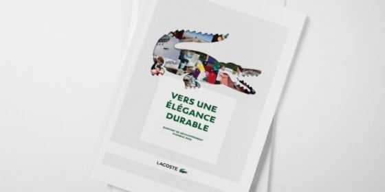 Lacoste publie son premier rapport de développement durable