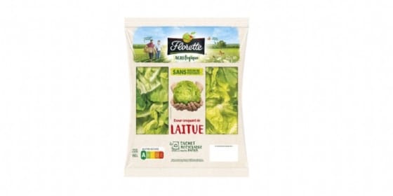 Florette lance le sachet de salade recyclable