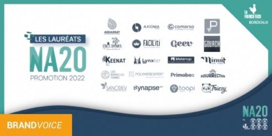 NA20 : la French Tech Bordeaux lance une initiative inédite pour promouvoir 20 start-up à impact du territoire néo-aquitain.