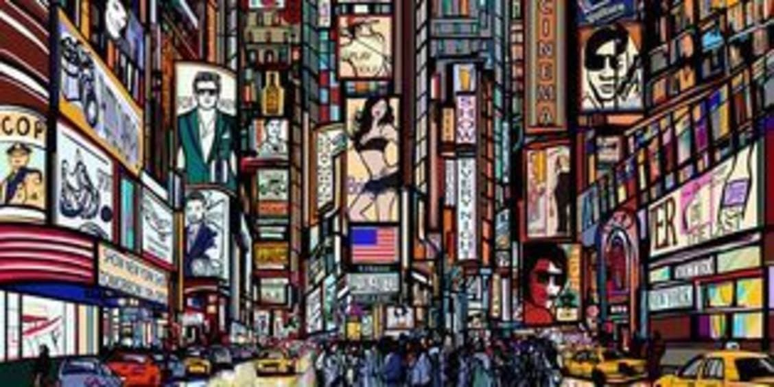 L'affichage urbain demeure un classique de la publicité.