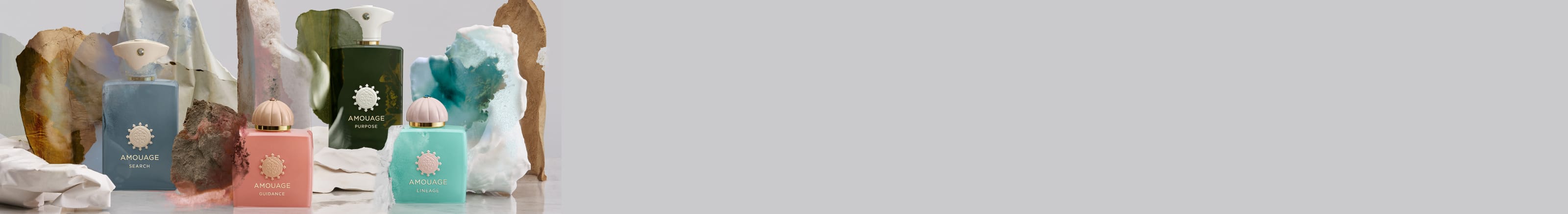 Graphic Header: BE Amouage