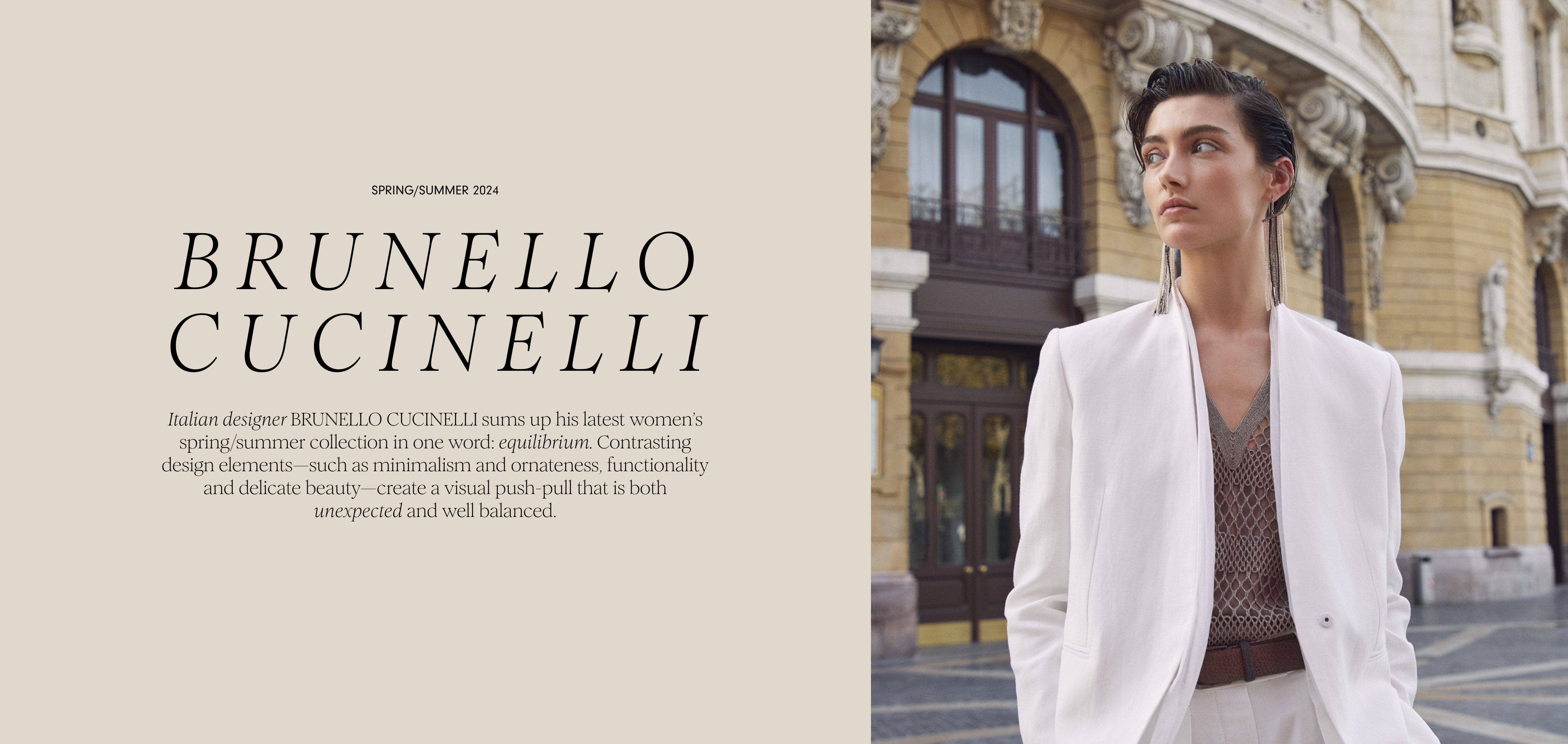 Lookbook: WO Brunello Cucinelli Spring 2024