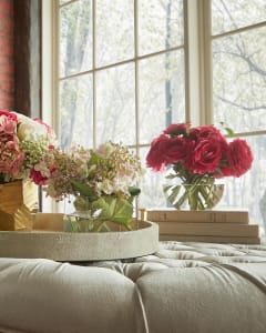 Blushing Garden| Beauty Ranunculus| Lilac| Magenta Garden| Pink Flowering Cherry