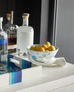 Druggist Lacquer Tray| Le Pop Dora Maar Condiment Bowl - Limited Edition| Le Pop Eve Accent Bowl - Limited Edition| Le Pop I-Scream Vase - Limited Edition| Mustique Barware Set