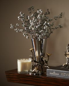 Lovebirds Candle| Lovebirds Candlelabra| Lovebirds Photo Frame, 5" x 7"| Lovebirds Small Vase| Lovebirds Trinket Dish