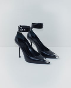 Alexander McQueen, Shoes, Alexander Mcqueen Skull Zipper High Heels